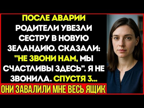Видео: Мои Родители Уехали В Новую Зеландию С Моей Сестрой После Моей Аварии  «Не Звони Нам, Пока Мы