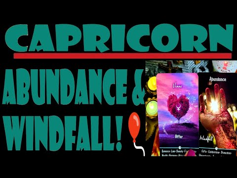 Видео: КОЗЕРОГ⭐НУЖНО 👀!99⭐💰🎈О ВАУ!!💞💰БОГАТСТВО💰⭐💞ИЗОБИЛИЕ И НЕОЖИДАННАЯ ДЕНЬГА!!!🎈⭐💞💰ВАШИ ДЕНЬГИ⭐🎈ОКТЯБР...