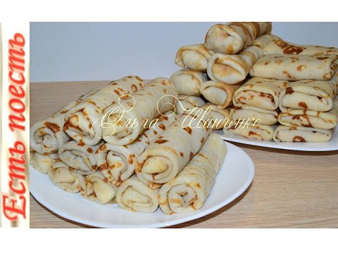 Видео: Замораживаю блины с разными начинками.