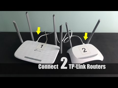 Видео: Подключение 2-х маршрутизаторов TP-Link