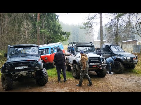 Видео: Зимняя покатушка без снега с каналом @БухАлый