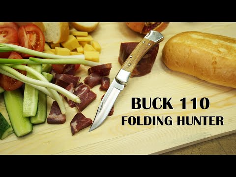 Видео: BUCK 110 FOLDING HUNTER - Зачем ты в сейчас?