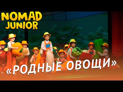 Видео: Танец «Родные овощи». Детский сад «Айналайын». NOMAD JUNIOR/НОМАД ДЖУНИОР