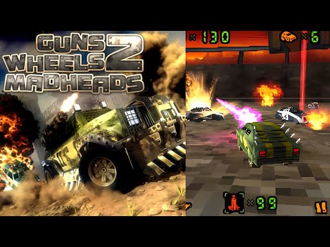 Видео: Guns, Wheels & Madheads 2 JAVA ИГРА (Qplaze 2009 год) ПОЛНОЕ ПРОХОЖДЕНИЕ