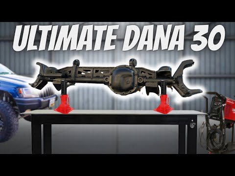 Видео: Сборка идеальной JK Dana 30 для моего WJ | Установка кронштейна фермы и направляющей балки Barnes...