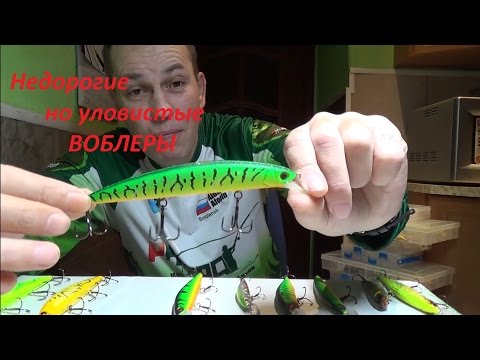 Видео: Недорогие, но уловистые воблеры для щуки