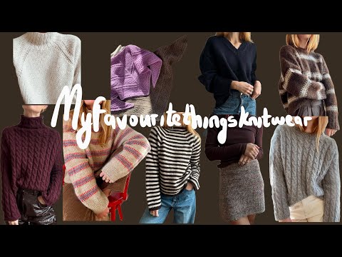 Видео: Всё, что я вязала от Myfavouritethingsknitwear | Пряжа, советы, заметки о вязании