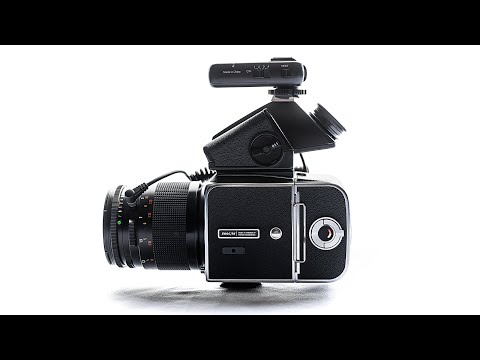 Видео: (Как снимать) Внешняя вспышка с Hasselblad 500 см