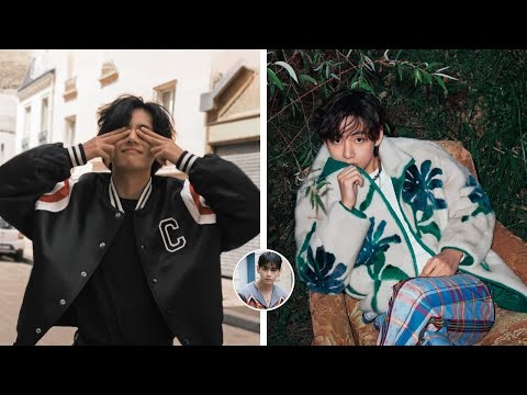 Видео: Таэхён из BTS возглавил мировые чарты бестселлеров с обложкой W Korea