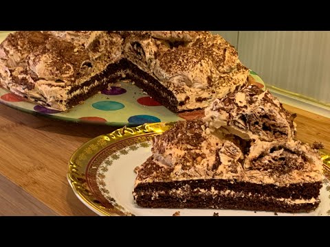 Видео: Торт Трюфель с меренгой | Cake Truffle with merengue | Տորթ Տրուֆել