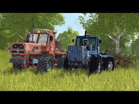 Видео: [РП] ПАХОТА НА ДВУХ ТРАКТОРА И КАК ВСЕГДА У ЯРИКА ПРОБЛЕМЫ!