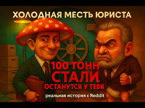Видео: Холодная месть юриста 100 тонн стали останутся у арендодателя. Реальная история Reddit