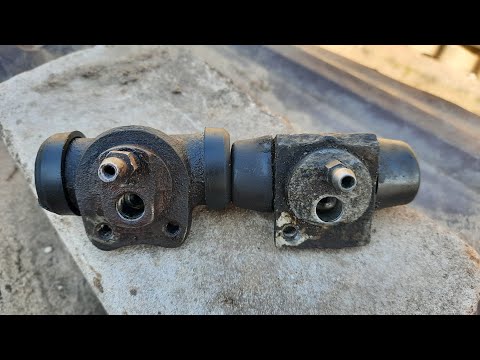 Видео: Замена тормозных цилиндров.Opel.Astra.G