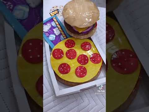 Видео: ~Бумажная кухня из Тик Тока~ Бумажная еда~