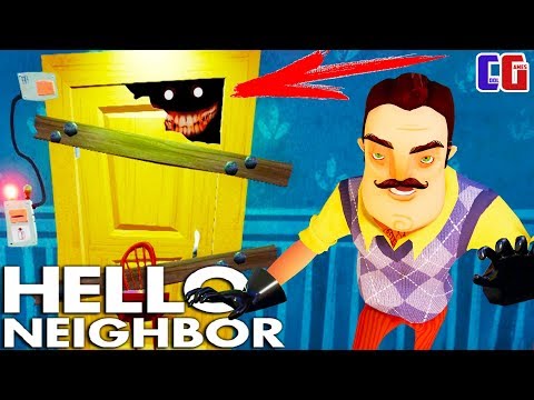 Видео: Hello Neighbor В ЭТОТ ПОДВАЛ СОСЕДА ЛУЧШЕ НЕ ХОДИТЬ! Прошел Акт 3 Игра Привет Сосед от Cool GAMES