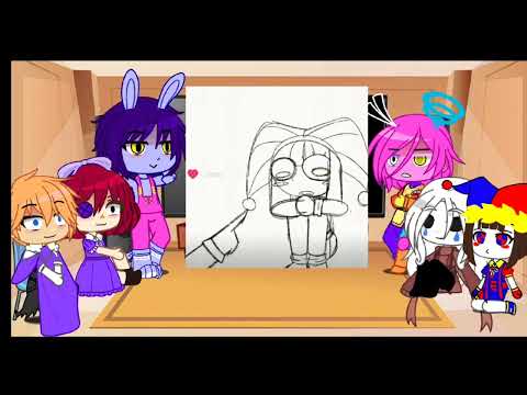 Видео: Реакция удивительный цифровой цирк на лайк(на лайк потому что в ТТ нет видео)