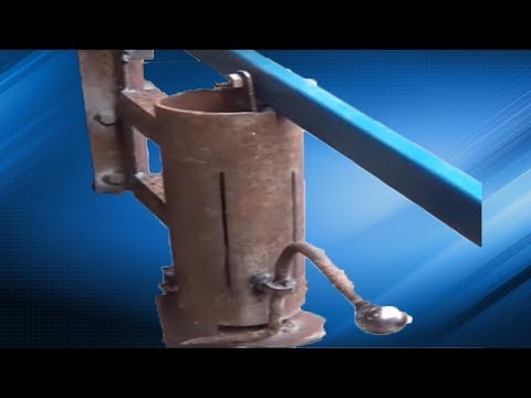 Видео: пресс для топливных брикетов Homemade briquette press