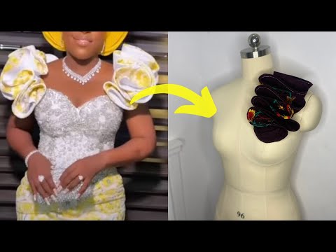 Видео: Как создать эту стильную спиральную конструкцию на плечах #сделайсам #спираль
