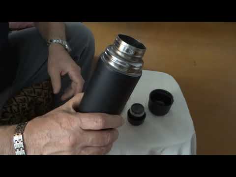 Видео: пробка-клапан  китайского  термоса