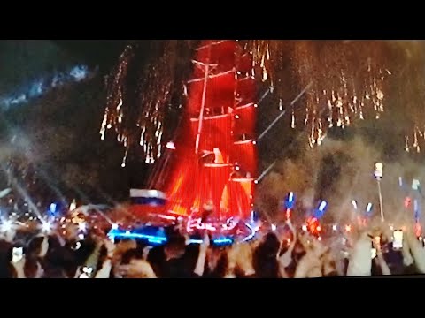 Видео: Алые паруса 2025⛵🔴👨‍🎓👩‍🎓🎇🎆