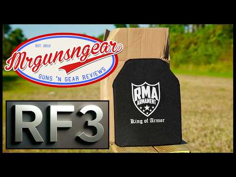 Видео: Тест и обзор новой легкой брони Gen2 1165 NIJ RF3 от RMA Armament 🇺🇸