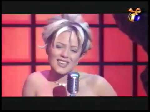 Видео: Юлия Началова - "Tomorrow Never Dies" новогоднее выступление 1998г