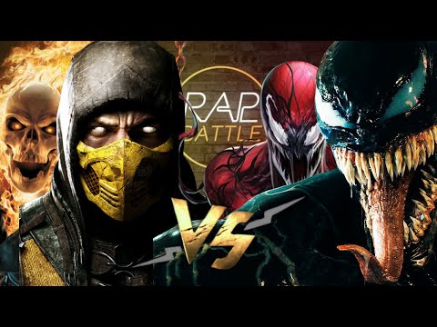 Видео: Рэп Баттл 2х2 - Скорпион & Призрачный Гонщик vs. Веном & Карнаж