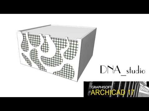 Видео: Archicad 17.Отверстия сложной формы в стене.