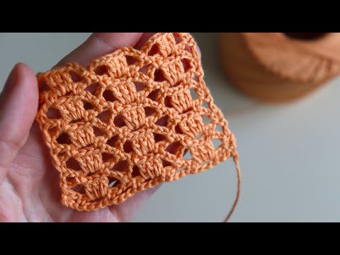 Видео: Вяжем АЖУРНЫЙ узор крючком