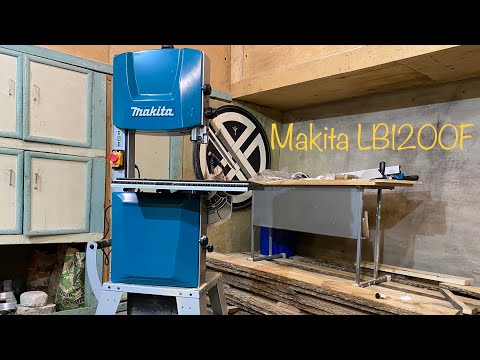 Видео: Сборка и запуск ленточной пилы Makita LB1200F