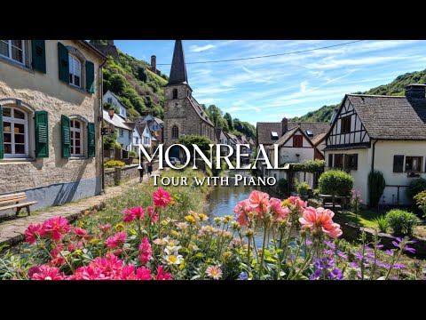 Видео: 🇩🇪 Успокаивающая фортепианная музыка в прекрасной сказочной средневековой деревне