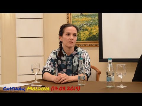 Видео: Фан-встреча с Наталией Орейро в Кишинёве 17.03.2019