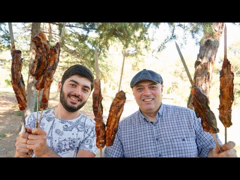 Видео: Я с отцом готовим сочный ШАШЛЫК на природе!