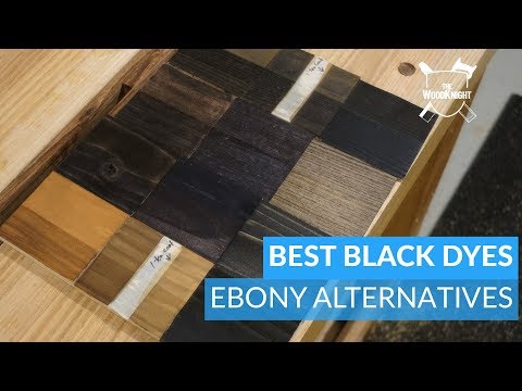 Видео: Лучшие способы окрашивания древесины в черный цвет?