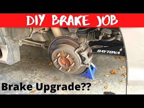 Видео: Установка новых тормозных колодок и роторов на мой Lexus GX 460 2014 года!