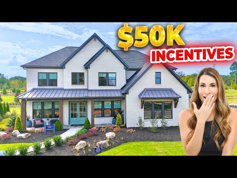 Видео: Экскурсия по новым строящимся домам в перспективном районе Атланты, штат Джорджия!