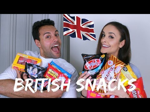 Видео: ПРОБВАМ АНГЛИЙСКИ ВКУСНОТИЙКИ / TASTING BRITISH SNACKS