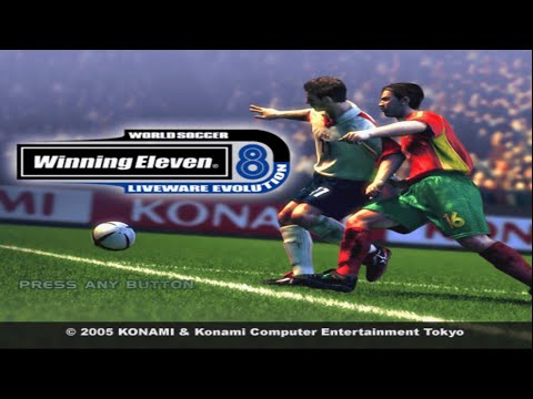 Видео: Winning Eleven 8 Liveware Evolution PS2 сезона 2004-05 — патч morodolarama1