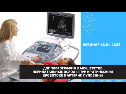 Видео: Допплерография в акушерстве. Перинатальные исходы при критическом кровотоке. Вебинар 28.04.2022