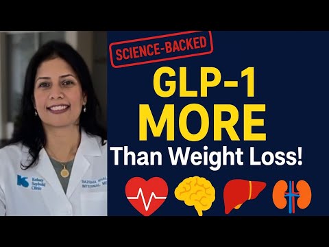 Видео: Преимущества GLP-1 не только в снижении веса: доктор объясняет 12 способов улучшить здоровье. Ста...