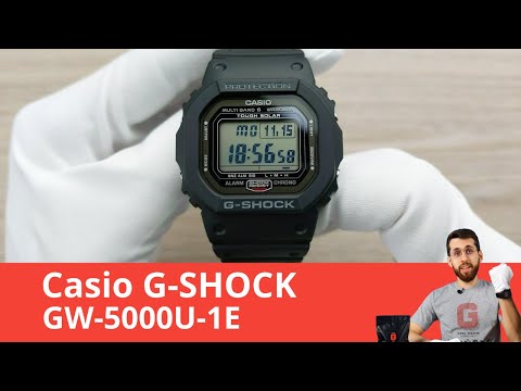 Видео: Легенда с обновлённым модулем / Casio G-SHOCK GW-5000U-1E