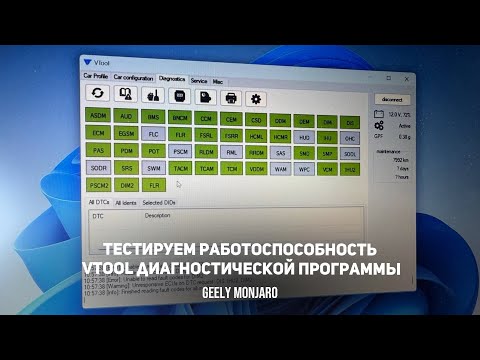Видео: Что мы можем продиагностировать Vtool - Denso, Bosch( дорест и рест) Джили Монжаро / Geely Monjaro
