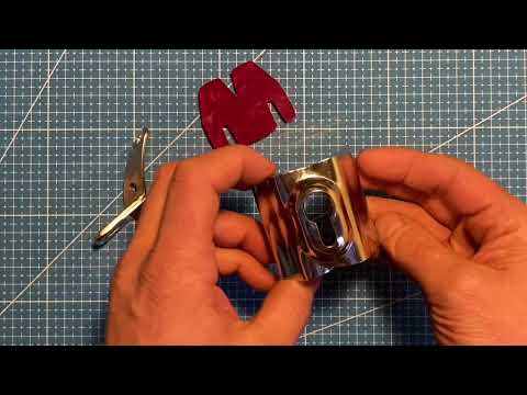 Видео: Оковки гик-оттяжки и тормоз шверта для Луч от WindBrothers