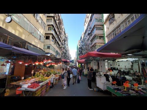 Видео: ГОНКОНГ | ЖИВУ В 8 КВ. МЕТРАХ | РАЙОН РЫНКОВ МОНГ КОК