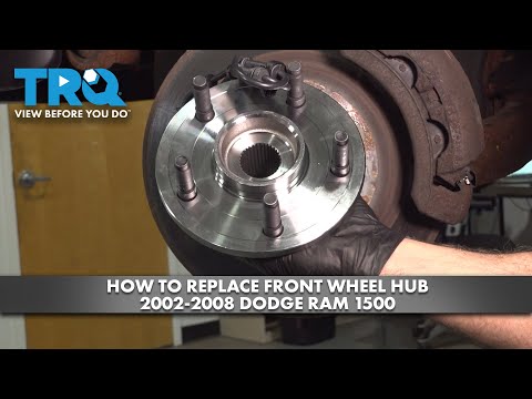 Видео: Как заменить ступицу переднего колеса на Dodge Ram 1500 2002-2008 годов