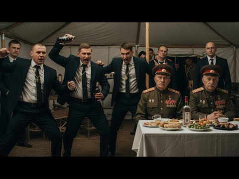 Видео: Бросили бутылку в ветеранов спецназа. А потом получили по заслугам...