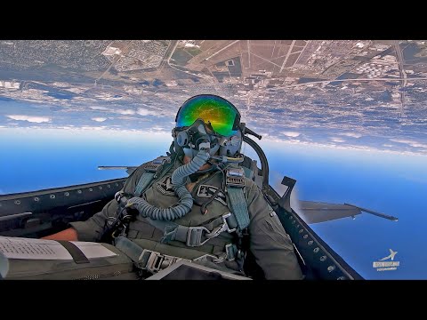 Видео: Демонстрационные полеты F-16 Viper над Хьюстоном 2022