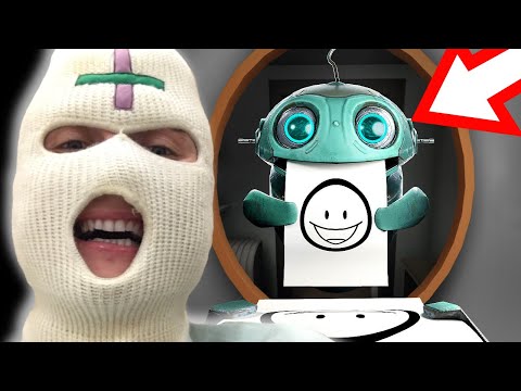 Видео: ОЖИВИЛ РОБОТА NEWT ?! ИГРА The Baby In Yellow