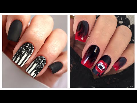 Видео: Подборка нейл-арта 🎃 Нейл-арт на Хэллоуин #nails
