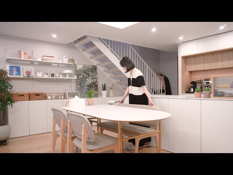 Видео: 𝚂𝚄𝙱) Внедрение корейской мебели и мебели интерьера таунхауса (ft. Онлайн тур по дому 𝟐)
